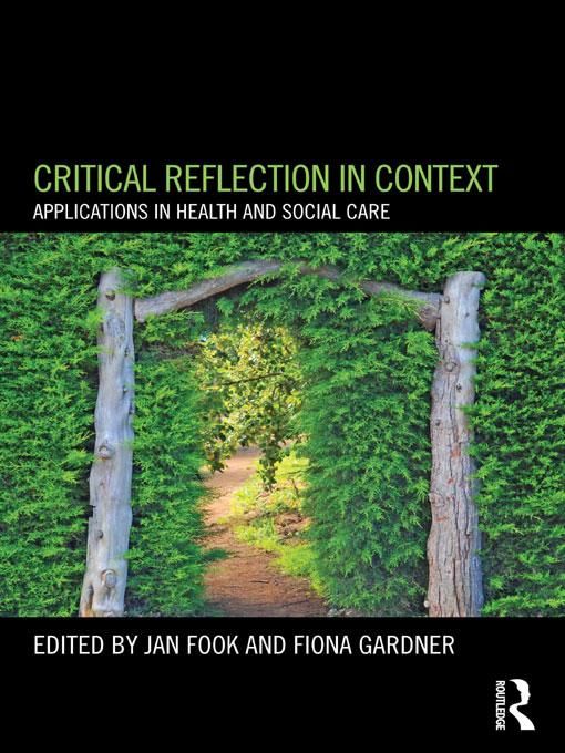 Produktbild: Critical Reflection in Context