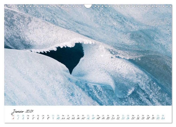 Produktbild: Eiswelten Morteratsch (Wandkalender 2027 DIN A3 quer), CALVENDO Monatskalender