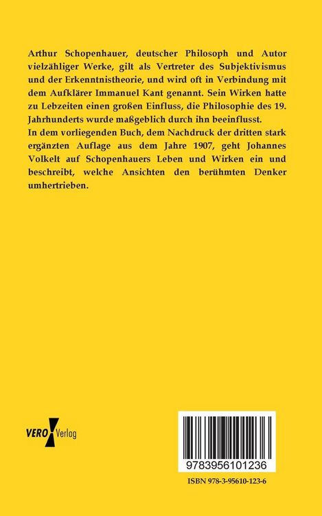 Produktbild: Arthur Schopenhauer