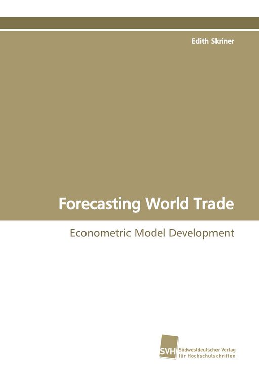 Produktbild: Forecasting World Trade