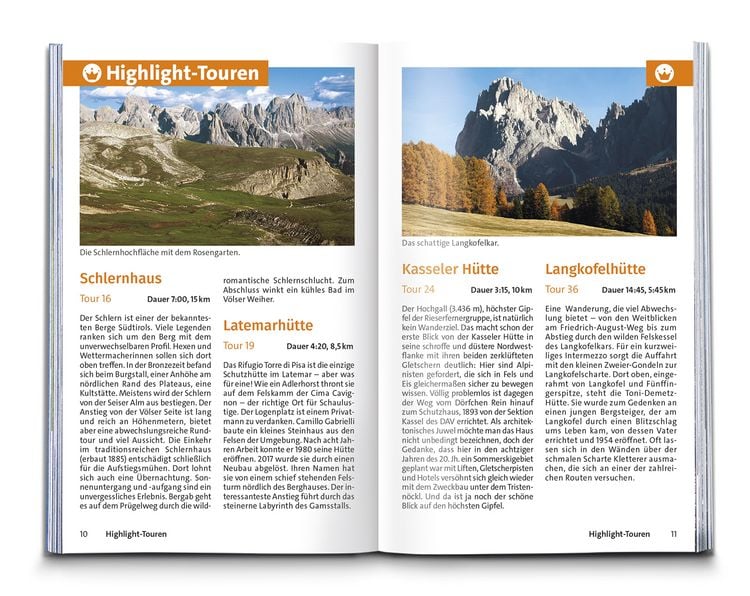 Produktbild: KOMPASS Wanderf&uuml;hrer S&uuml;dtiroler H&uuml;ttenwanderungen, 36 Touren mit Extra-Tourenkarte