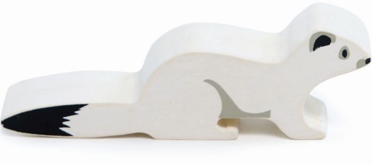 Produktbild: TENDER LEAF TOYS - Holztier Hermelin weiss