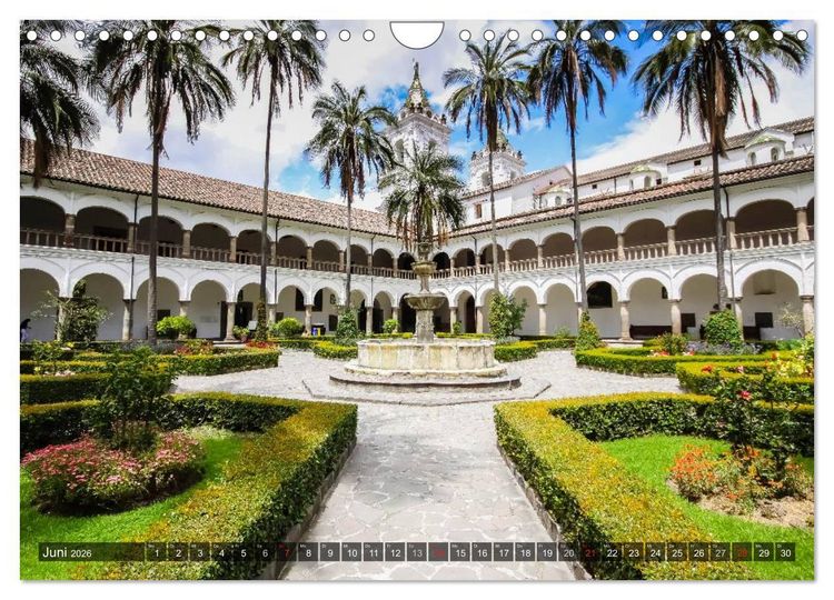 Produktbild: Ecuador 2026 Zwischen Hochland und K&uuml;ste (Wandkalender 2026 DIN A4 quer), CALVENDO Monatskalender
