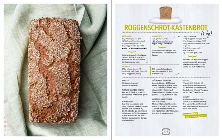 Produktbild: Backen mit Roggensauerteig