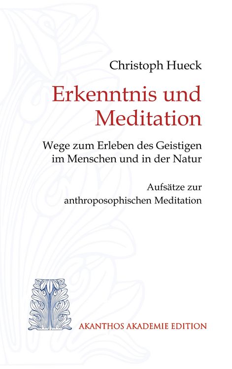 Produktbild: Erkenntnis und Meditation