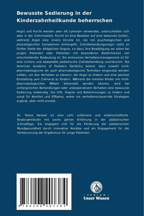 Produktbild: Bewusste Sedierung in der Kinderzahnheilkunde beherrschen