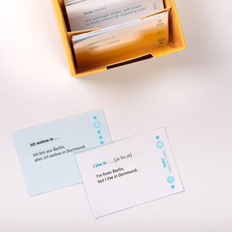Produktbild: Green Line 1 (ab 2021) Klasse 5 - Vokabel-Lernbox zum Schulbuch