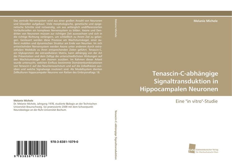 Produktbild: Tenascin-C-abh&auml;ngige Signaltransduktion in Hippocampalen Neuronen
