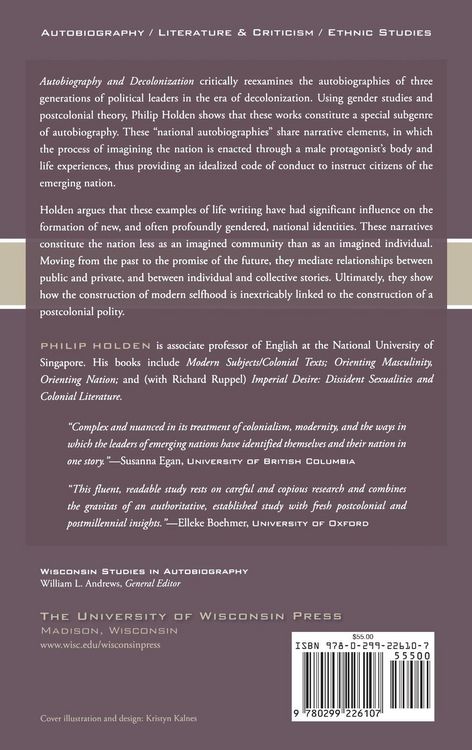 Produktbild: Autobiography and Decolonization