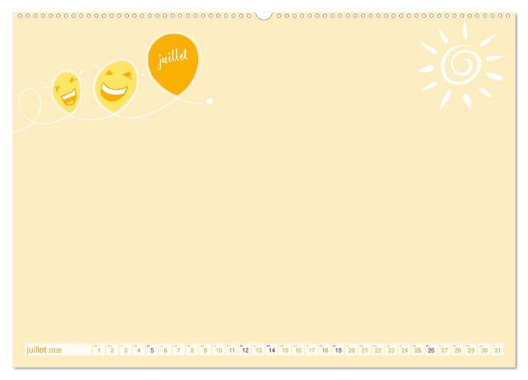 Produktbild: 12 x collage de blagues - calendrier de bricolage (Calendrier mural 2026 DIN A2 vertical) calendrier de bureau