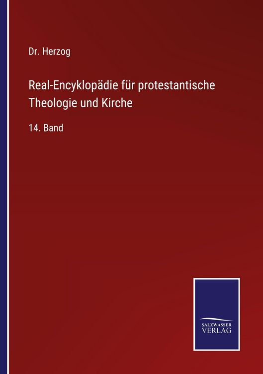 Produktbild: Real-Encyklop&auml;die f&uuml;r protestantische Theologie und Kirche