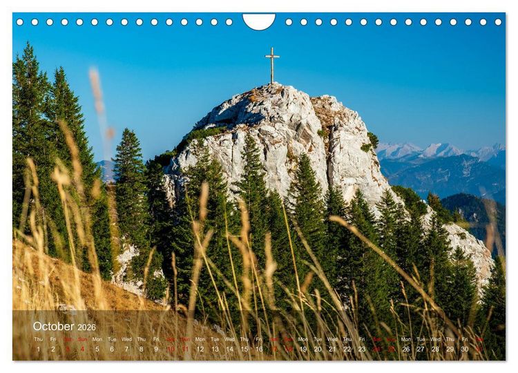 Produktbild: German and Austrian Alps (Wall Calendar 2026 DIN A4 landscape), CALVENDO 12 Month Wall Calendar
