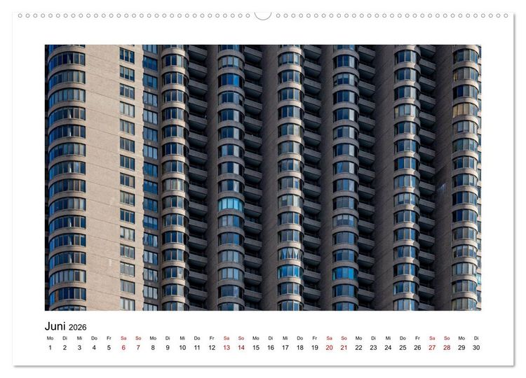 Produktbild: Fassadenpoesie &ndash; Muster & Strukturen aus New York (hochwertiger Premium Wandkalender 2026 DIN A2 quer), Kunstdruck in Hochglanz
