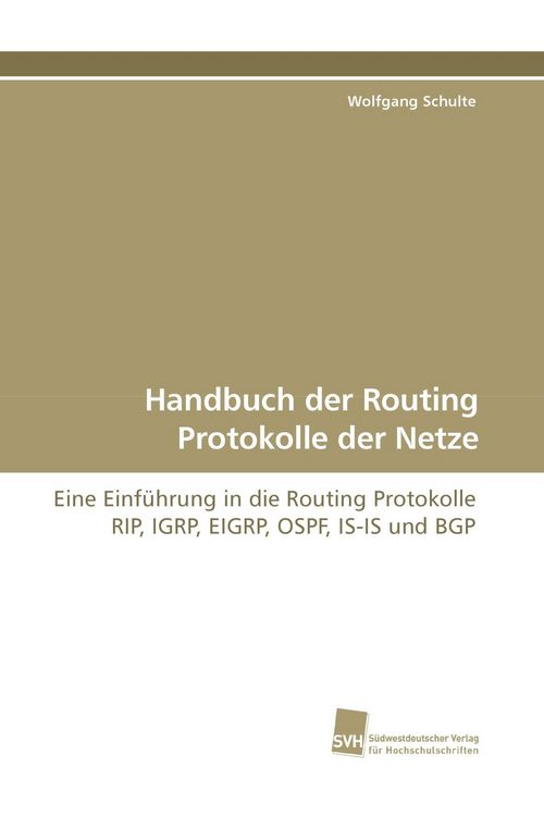 Produktbild: Handbuch der Routing Protokolle der Netze