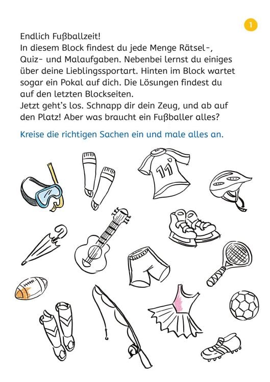 Produktbild: Mein supercooler Fu&szlig;ballblock