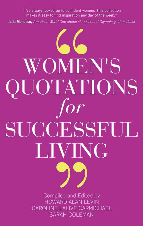 Produktbild: Women's Quotations for Successful Living