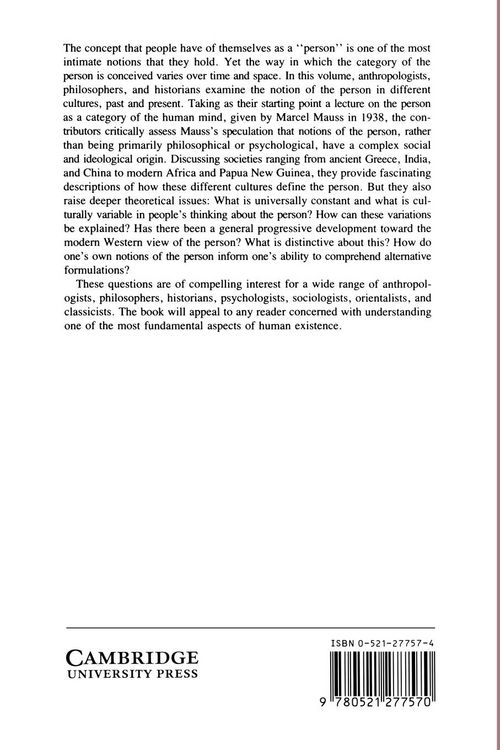 Produktbild: The Category of the Person