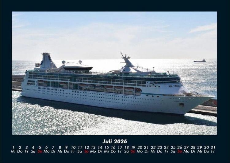 Produktbild: Boote und Segelschiffe 2026 Fotokalender DIN A4