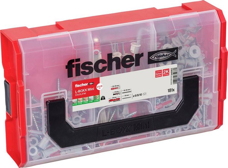 Produktbild: Fischer 548862 FIXtainer DUO-Line D&uuml;bel-Sortimentsbox 1St.