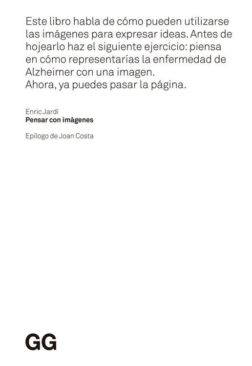 Produktbild: Pensar con im&aacute;genes