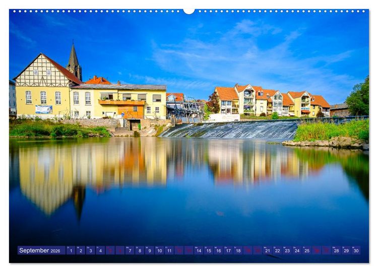 Produktbild: Die Fulda (hochwertiger Premium Wandkalender 2026 DIN A2 quer), Kunstdruck in Hochglanz