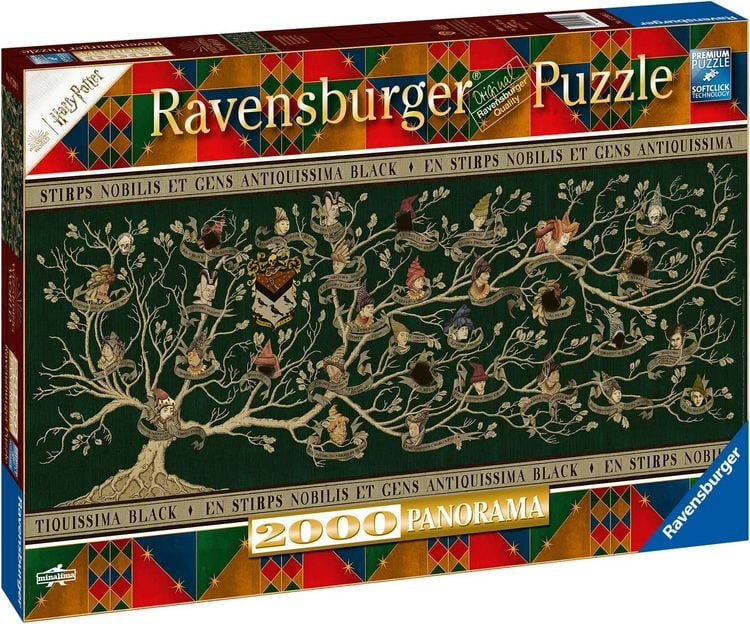 Produktbild: Puzzle Ravensburger H.P.: Familienstammbaum 2000 Teile