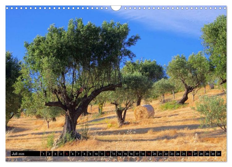 Produktbild: Kalabrien (Wandkalender 2026 DIN A3 quer), CALVENDO Monatskalender