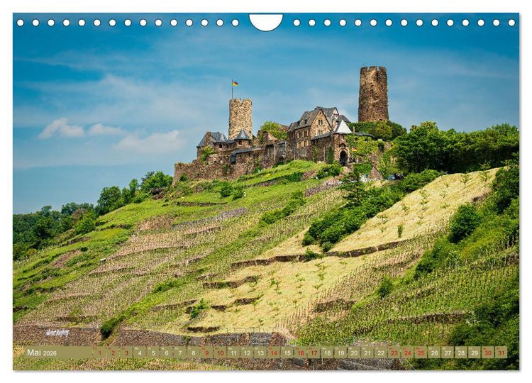 Produktbild: Mosel-Burgen (Wandkalender 2026 DIN A4 quer), CALVENDO Monatskalender