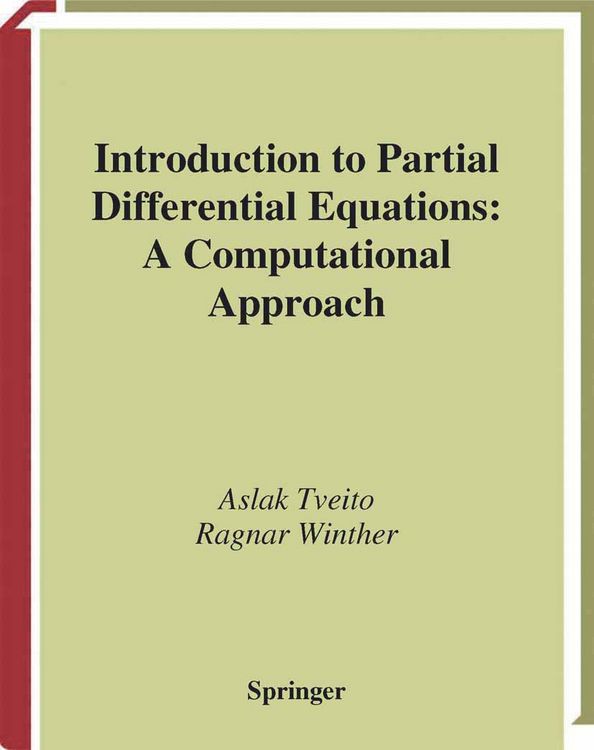 Produktbild: Introduction to Partial Differential Equations