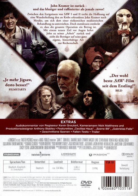 Produktbild: SAW X