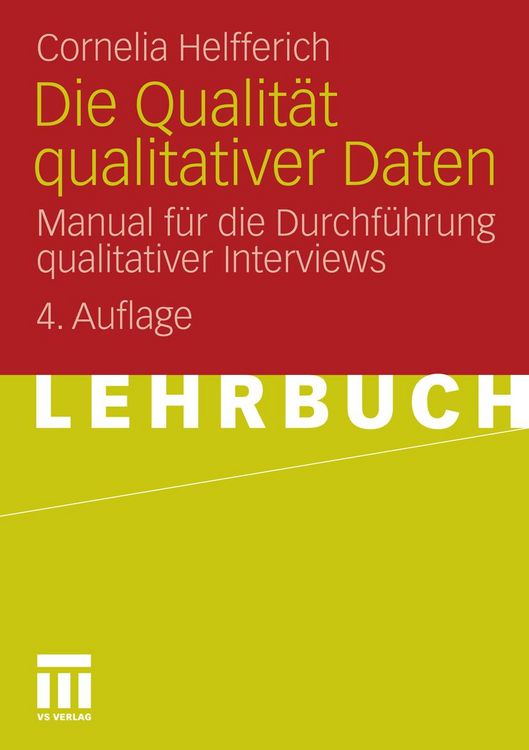 Produktbild: Die Qualit&auml;t qualitativer Daten