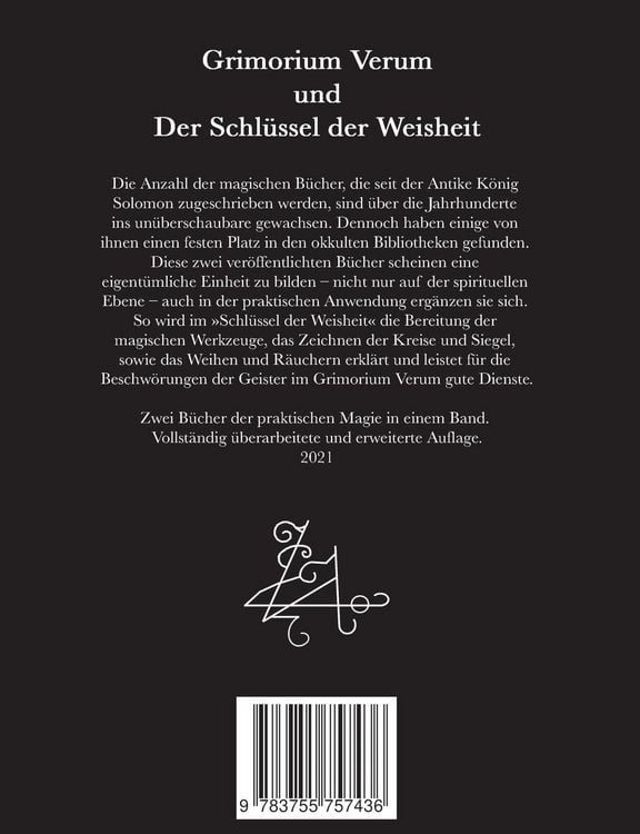 Produktbild: Grimorium Verum und der Schl&uuml;ssel der Weisheit