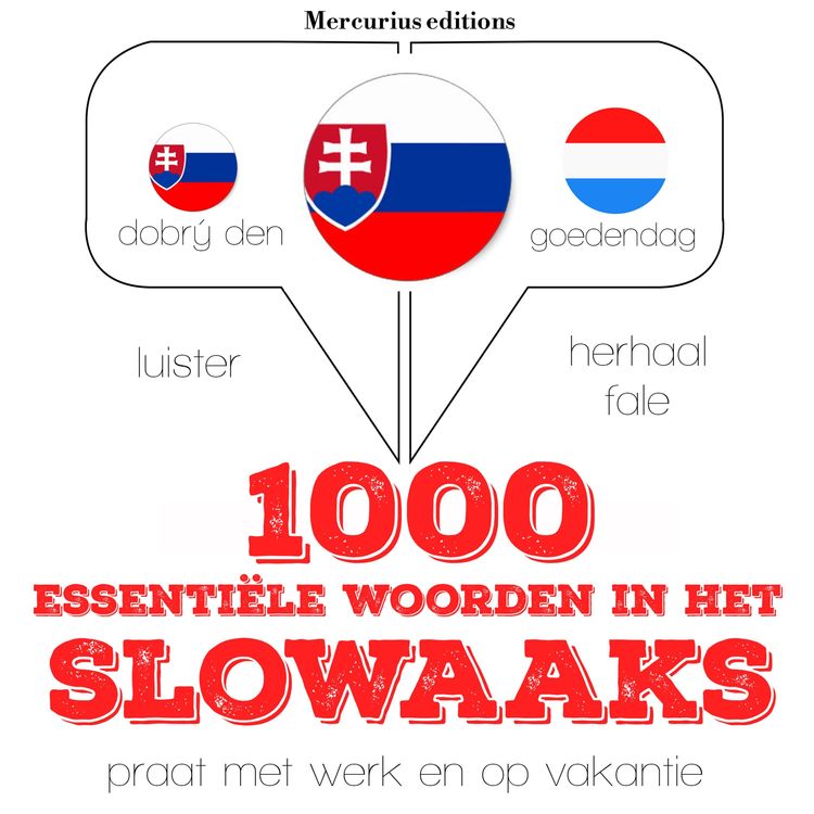 Produktbild: 1000 essenti&euml;le woorden in het Slowaaks