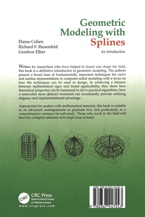 Produktbild: Geometric Modeling with Splines