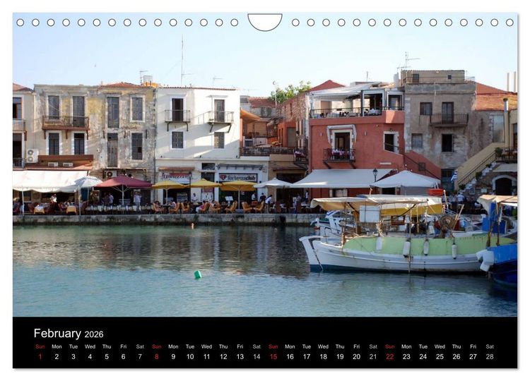 Produktbild: Crete the island of rebels (Wall Calendar 2026 DIN A4 landscape), CALVENDO 12 Month Wall Calendar