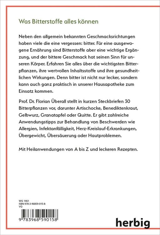Produktbild: Gesund mit Bitterstoffen