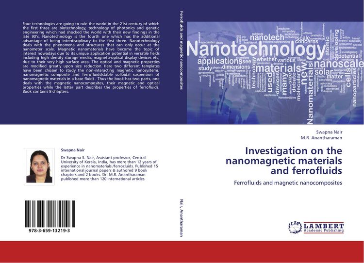 Produktbild: Investigation on the nanomagnetic materials and ferrofluids