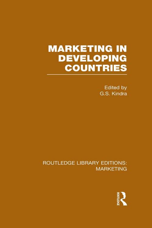 Produktbild: Marketing in Developing Countries (RLE Marketing)