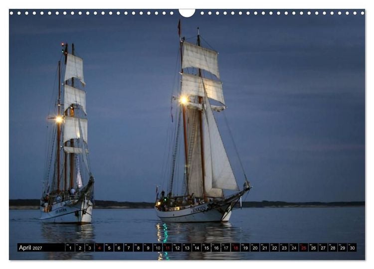 Produktbild: Hanse Sail (Wandkalender 2027 DIN A3 quer), CALVENDO Monatskalender