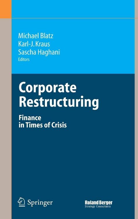 Produktbild: Corporate Restructuring