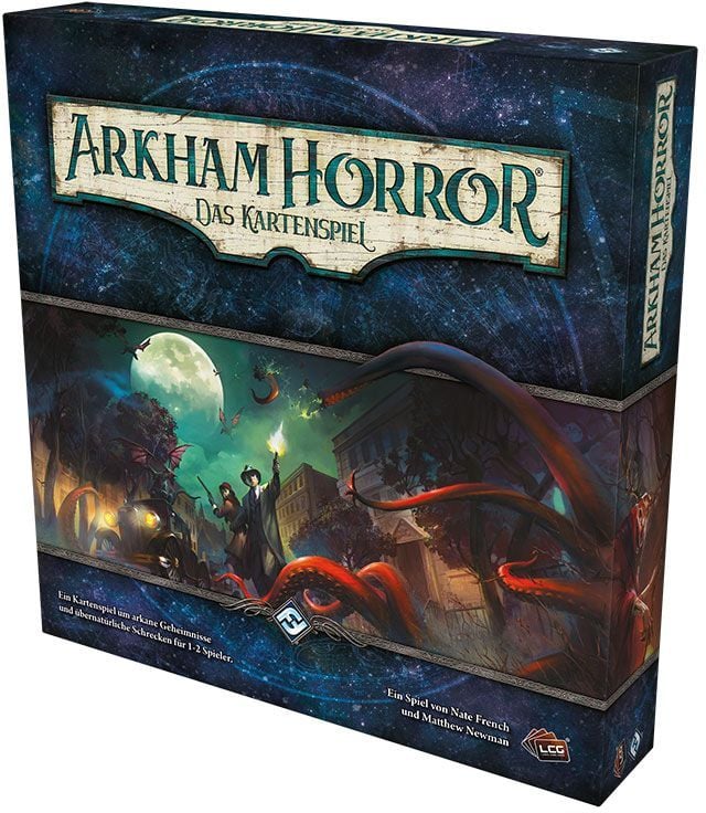 Produktbild: Asmodee FFGD1160 - Arkham Horror, Das Kartenspiel