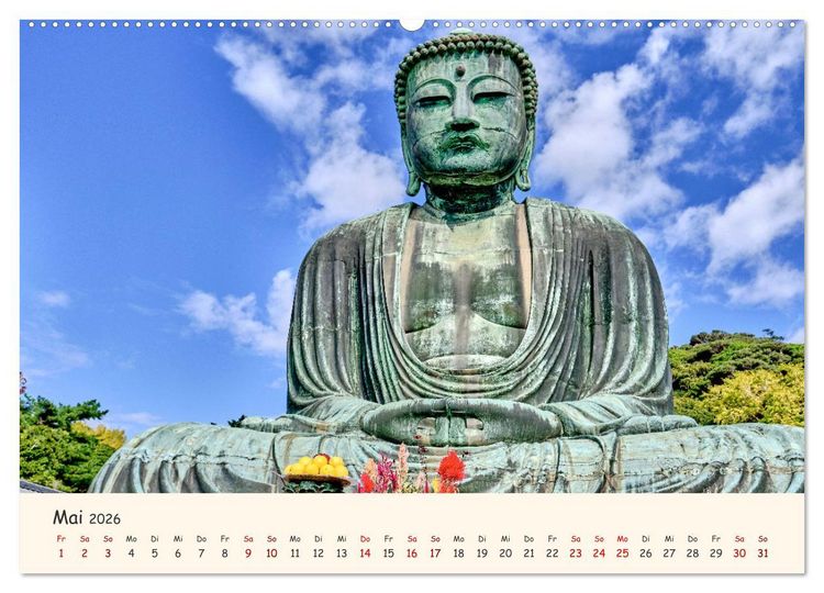 Produktbild: Japan - Traditon und Moderne (Wandkalender 2026 DIN A2 quer), CALVENDO Monatskalender