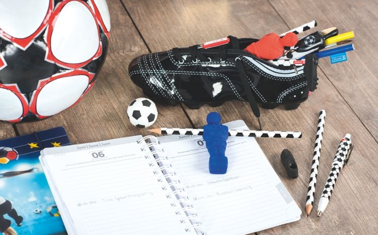 Produktbild: Brunnen Display Bleistift HB Fu&szlig;ball mit Topper