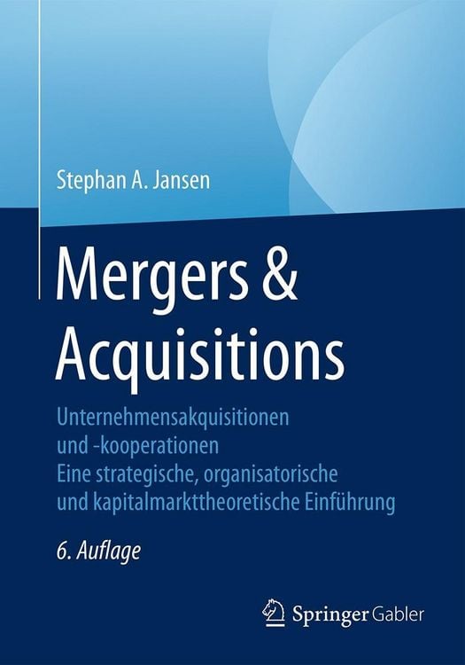 Produktbild: Mergers & Acquisitions