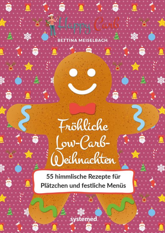 Produktbild: Happy Carb: Fröhliche Low-Carb-Weihnachten