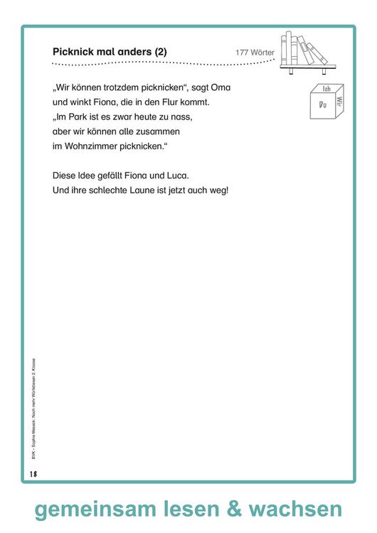 Produktbild: Noch mehr W&uuml;rfellesen 2. Klasse