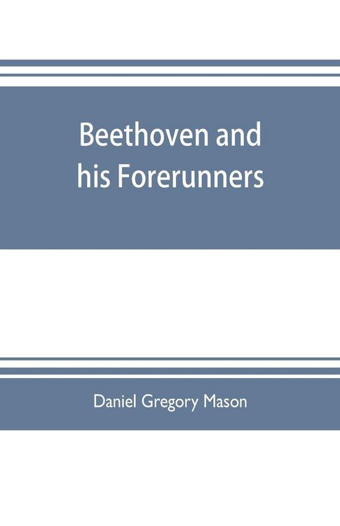 Produktbild: Beethoven and his forerunners