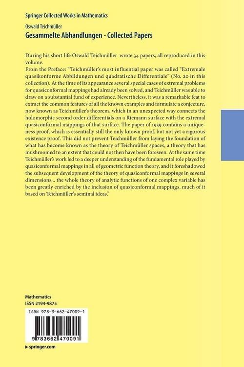 Produktbild: Gesammelte Abhandlungen - Collected Papers