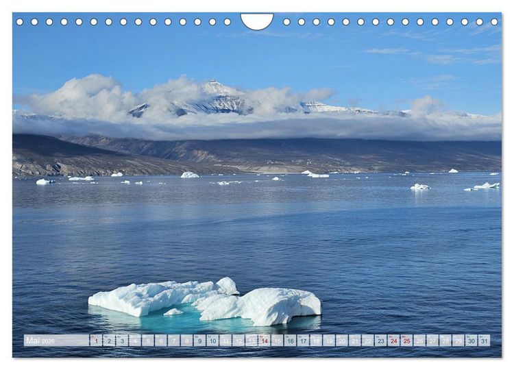 Produktbild: Gr&ouml;nland intensiv (Wandkalender 2026 DIN A4 quer), CALVENDO Monatskalender