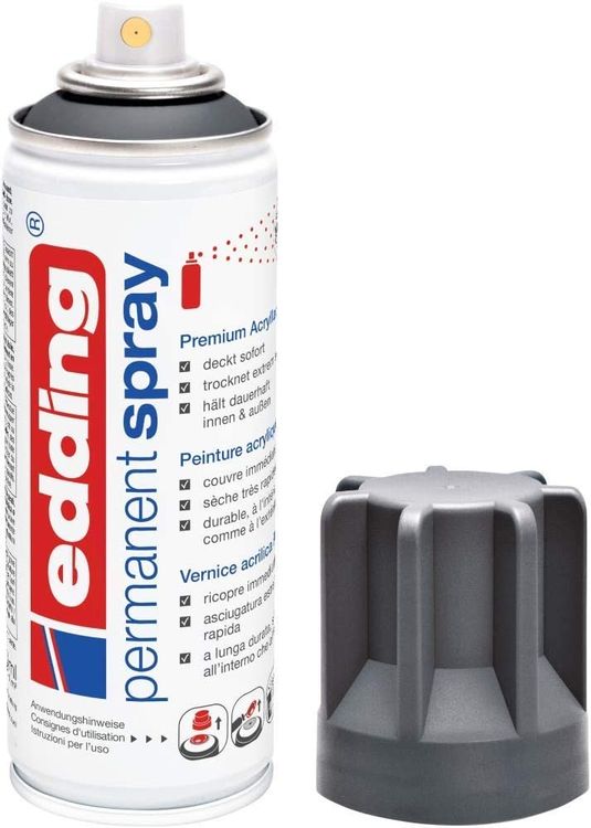 Produktbild: 5200 Permanent Spray, anthrazit matt, 200ml Premium Acryllack